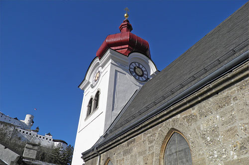 Stift Nonnberg Blick Festung